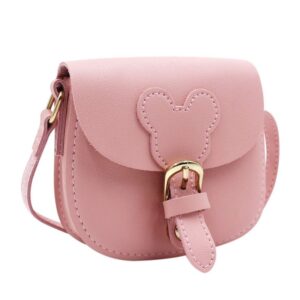 Little Girls Purse Leather Crossbody Bag Mini Shoulder Bag for Kids